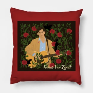 Townes Van Zandt Pillow