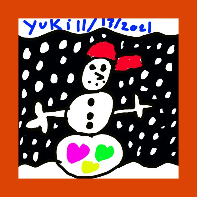 Snowman by yuki's art