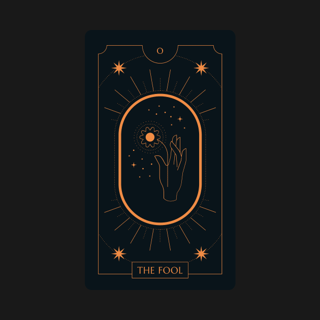 The Fool Tarot Card by moonlobster