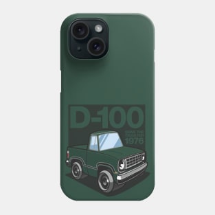 D100 - 1976 (Dark Green Iridescent) Phone Case