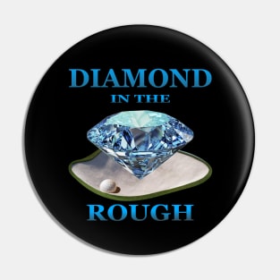 Golf, Diamond In The Rough, Golfer, Golfing, Golf Ball, Golf Club, Golf Player, Golf Course, Gift For Dad, Gift For Mom, Fathers Day, Mothers Day Pin
