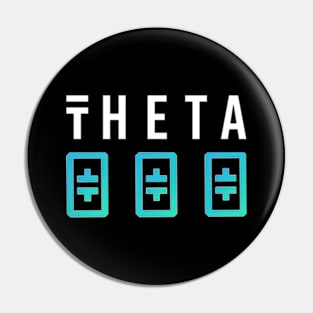 Theta Network Token Logo Pin