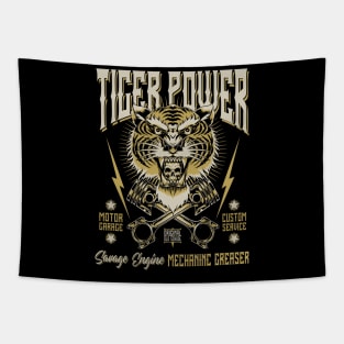 Tiger power Tapestry