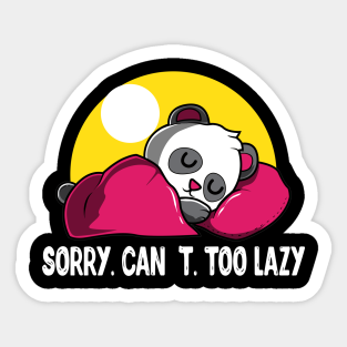Funny Panda Bear Stickers Teepublic