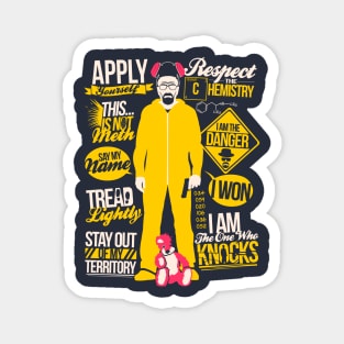 The One Who Knocks Magnet