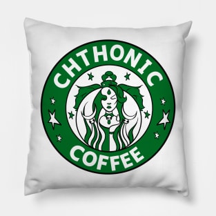 HADES Chthonic Coffee - Nyx Green Pillow