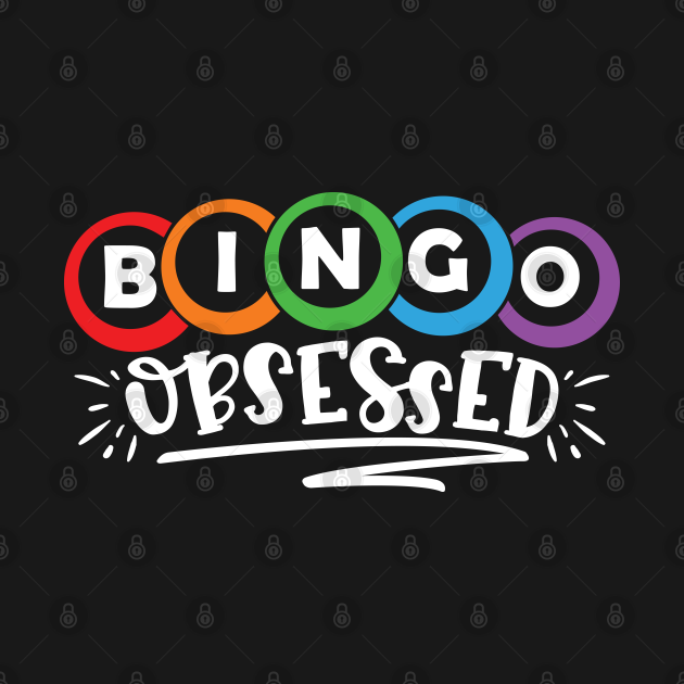 Discover Bingo Obsessed Bingo Lover - Bingo - T-Shirt