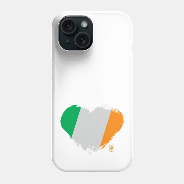 I love my country. I love Ireland. I am a patriot. In my heart, there is always the flag of Ireland. Phone Case by ArtProjectShop