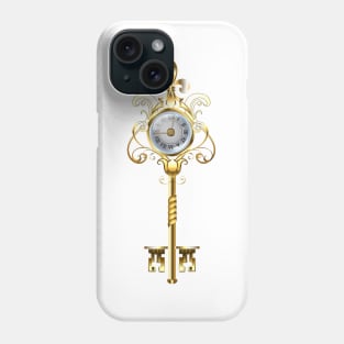 Antique Key with Dials Phone Case