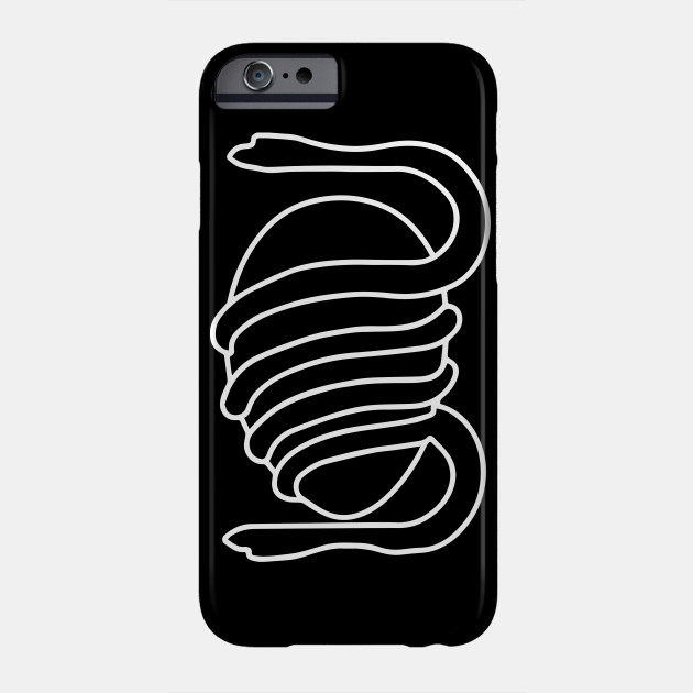 Death Grips Snake Egg Logo Minimalistic Black Death Grips Phone Case Teepublic
