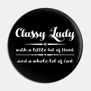Classy Lady Pin