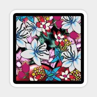 Flower Fantasy Magnet