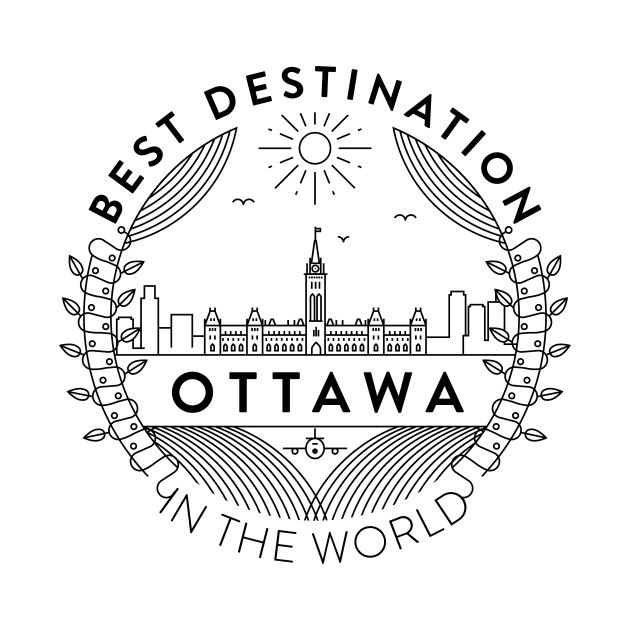 Ottawa Minimal Badge Design by kursatunsal