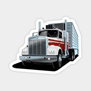 1976 Kenworth W900A in white Magnet