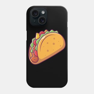 Taco cartoon Phone Case