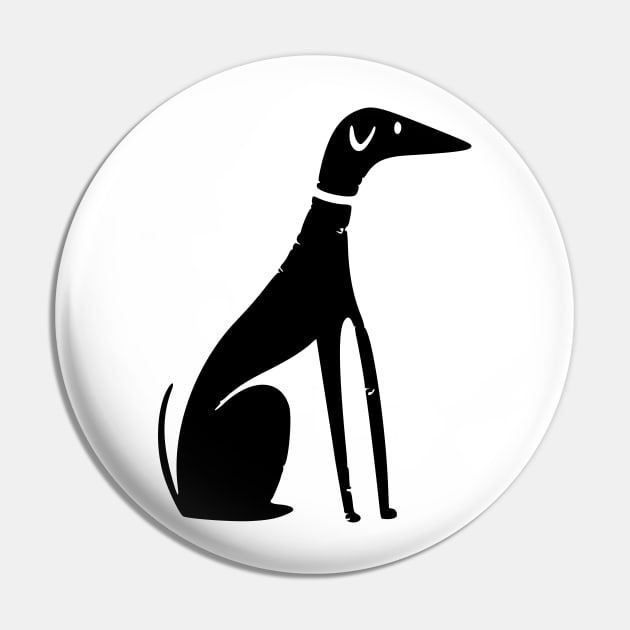 greyhound dog Pin by xam