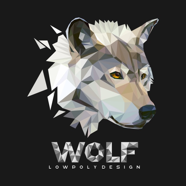 Wolf Lowpoly by Hoperative