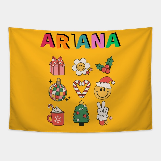 Ariana Custom Request Personalized Tapestry by Pop Cult Store