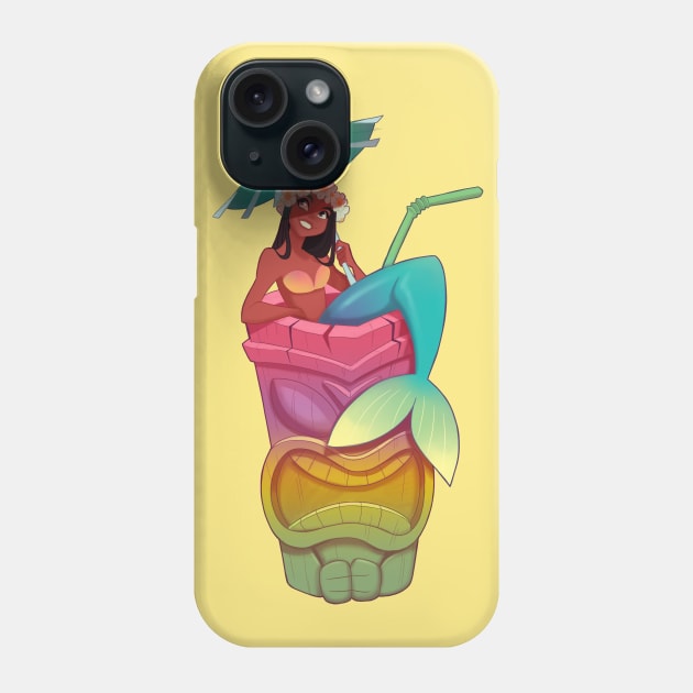 tiki drink Phone Case by melivillosa