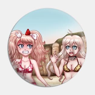 Two Blondies Pin