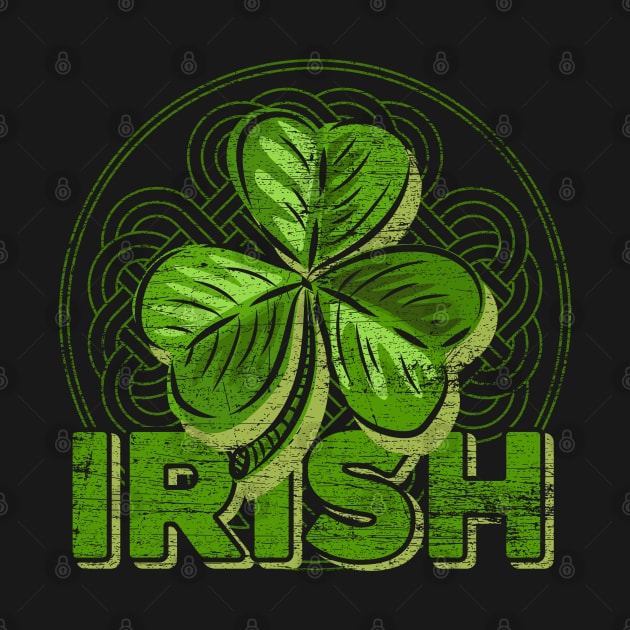 Ireland Shamrock Retro Irish by ShirtsShirtsndmoreShirts