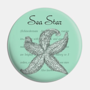 Lispe Sea Star Definition Pin