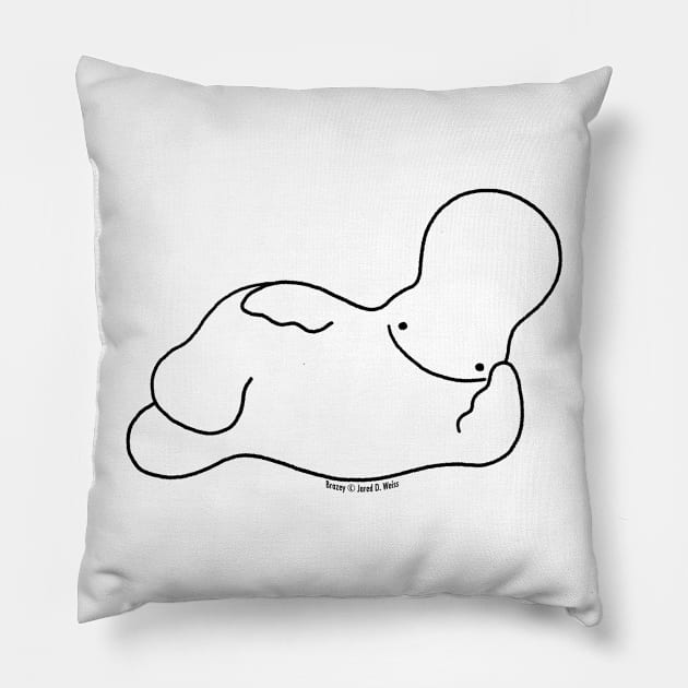 Brazey - Relaxation Time Pillow by jareddweiss