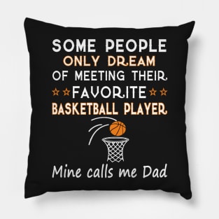 FAther (2) BASKETBALL DAD Pillow