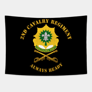 2nd Cavalry Regiment DUI - Always Ready Tapestry