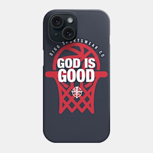 GOD IS GOOD (NAVY & RED) Phone Case
