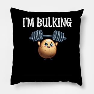 I'M BULKING Pillow