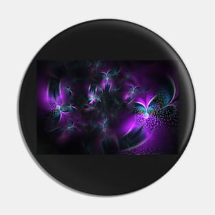 Purple flames Pin