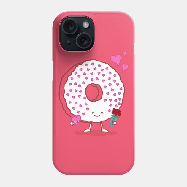 The Donut Valentine Phone Case by nickv47