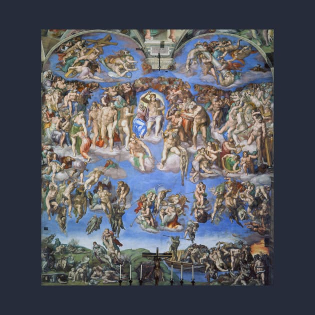 The Last Judgement - Michelangelo Sistine Chapel Vatican by opptop