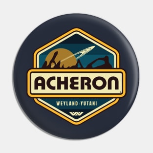 Acheron Retro Badge Pin