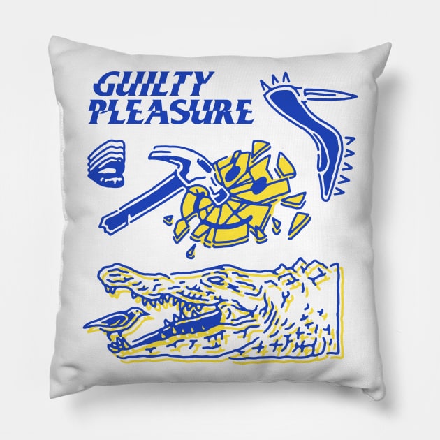 Guilty Pleasure Pillow by REZA RAY