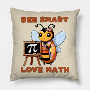 Pi day bee Pillow