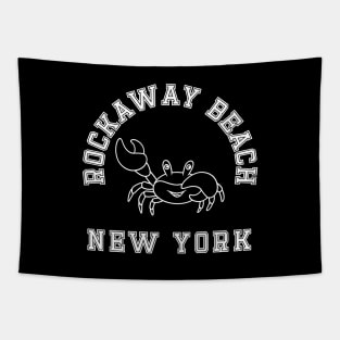 Rockaway Beach Crab (Dark Colors) Tapestry