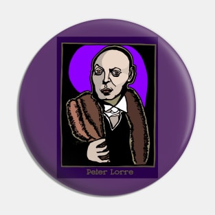 Peter Lorre Pin