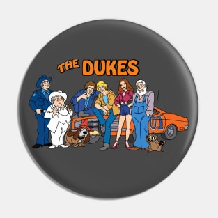 The Dukes Of Hazzard Cartoon Pin