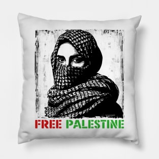 Free Palestine / Original Retro Design Pillow