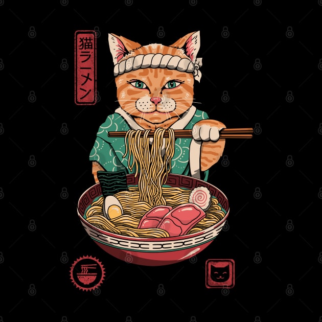 Neko Ramen by Vincent Trinidad Art