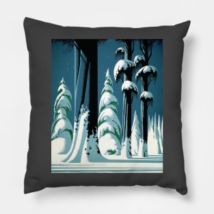 Eyvind Earle Pillow