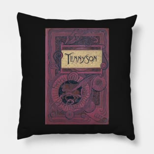 Tennyson 1890 Book Cover Pillow