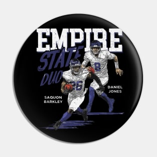 Saquon Barkley & Daniel Jones New York G Empire State Duo Pin