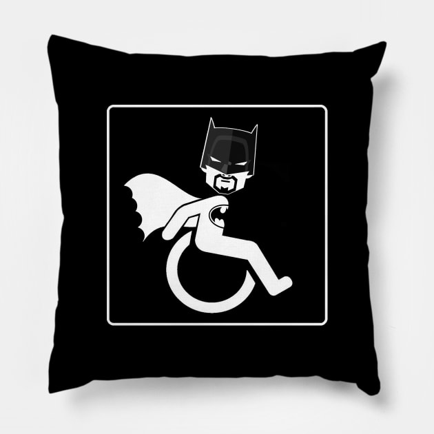 WHEELCHARIOT 10 (Bruce) 1 Pillow by GardenOfNightmares