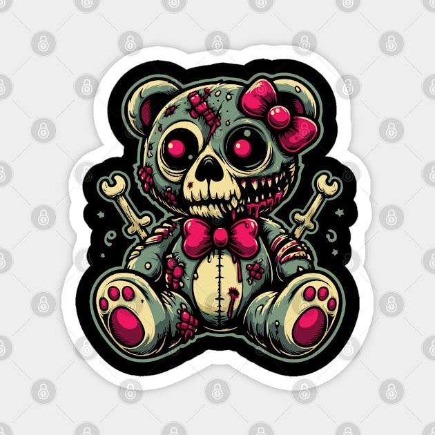 Zombie Bear Magnet by Trendsdk