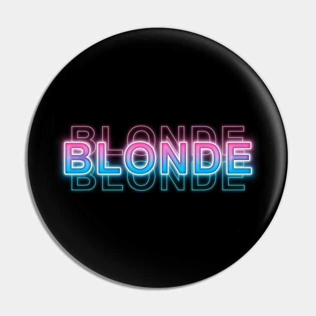 Blonde Pin by Sanzida Design