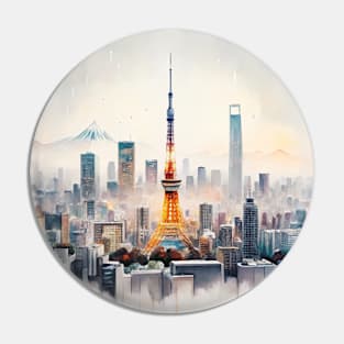 Tokyo Sightseeing Pin