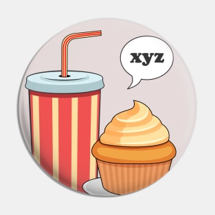 sweet cupcake Pin